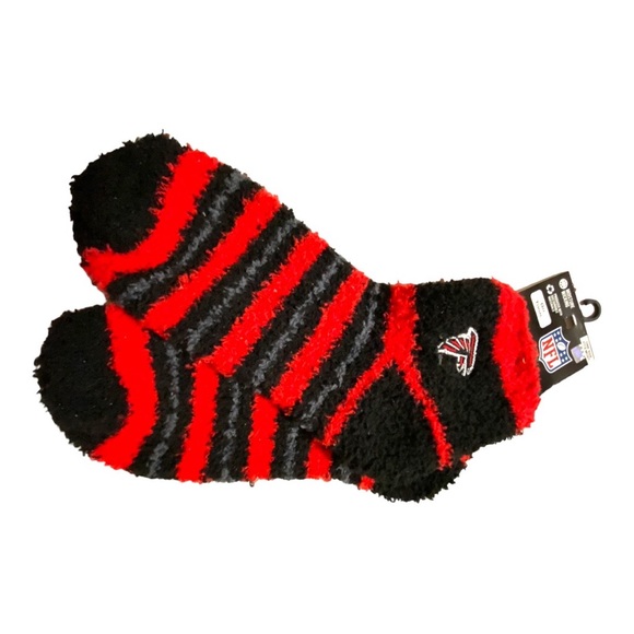Official NFL Falcons Moisture Wicking Socks OSFM - Picture 1 of 2